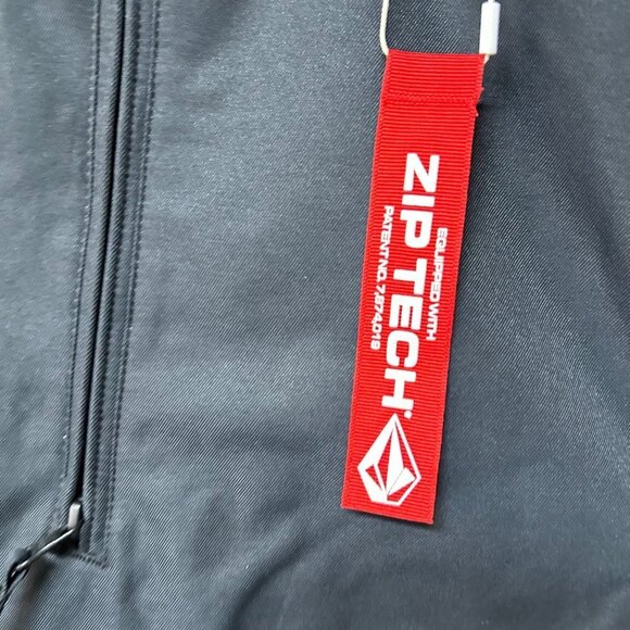 Volcom Mens V.CO Hunter Pants Medium Black Loose Fit Cargo - Picture 4 of 16